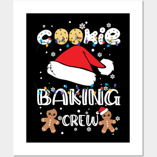 Christmas Lights Christmas Cookie Baking Crew Posters and Art